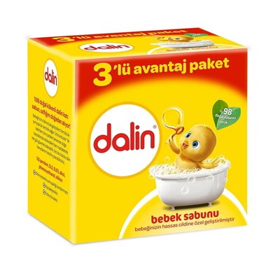 Dalin Bebe Sabun 100gr 3lü