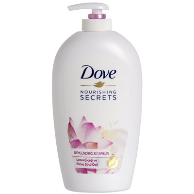 Dove Sıvı Sabun Lotus Çiçeği-Pirinç Sütü 500ml
