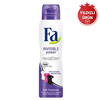 Fa Deodorant Bayan Invisible Power 150ml