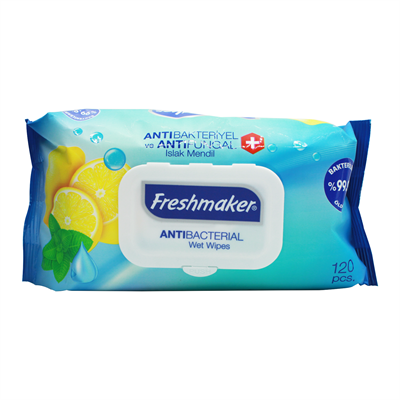 Freshmaker Antibakteriyel Islak Havlu 120li