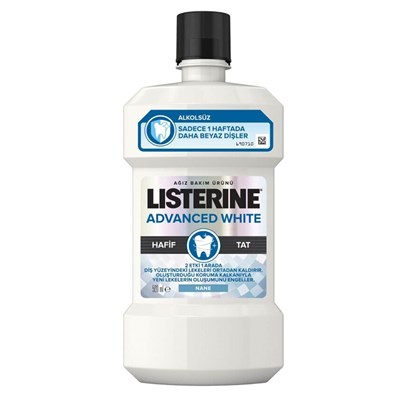 Listerine Ağız Bakım Suyu Advanced White 500ml