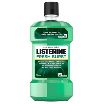 Listerine Ağız Bakım Suyu Fresh Brus 500ml