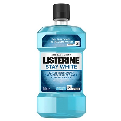 Listerine Ağız Bakım Suyu Stay White 250ml