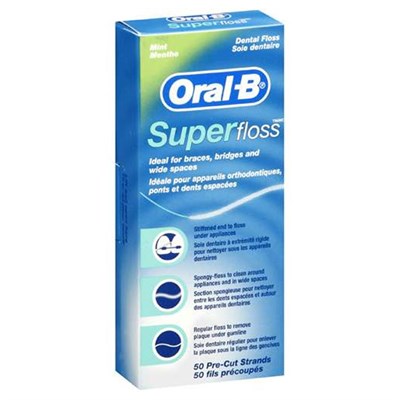 Oral-b Diş İpi Süper Floss 50m