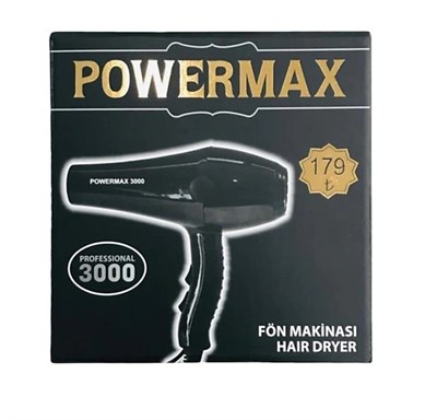 Powermax Fön Makinesi 3000