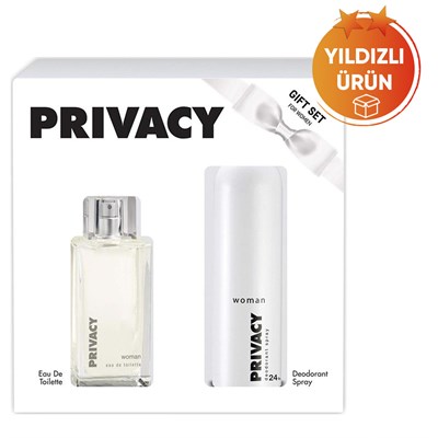 Privacy Set Edt+Deodorant Bayan Kofre